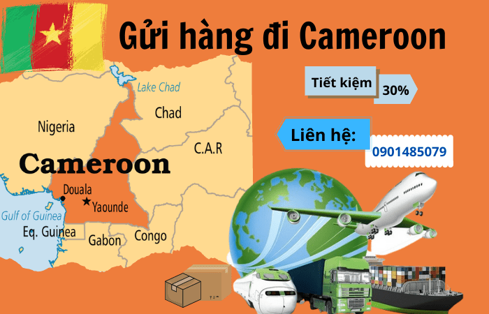 Gửi hàng đi Cameroon